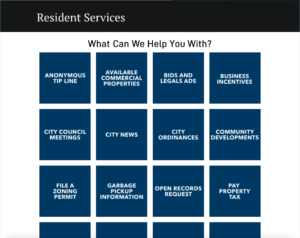 Residents can now request City services online